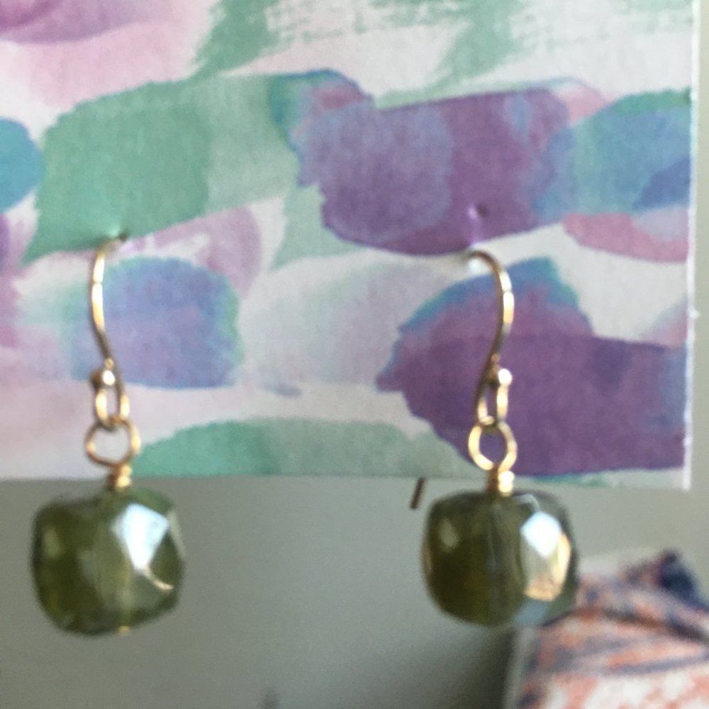 semi-precious green stone earning